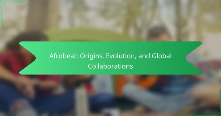 Afrobeat: Origins, Evolution, and Global Collaborations