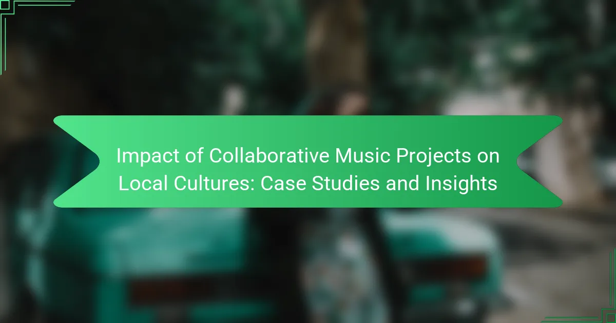 Impact of Collaborative Music Projects on Local Cultures Insights