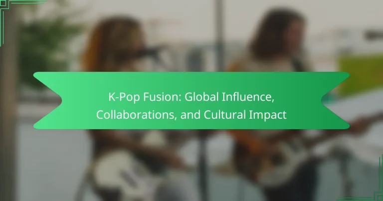 K-Pop Fusion: Global Influence, Collaborations, and Cultural Impact