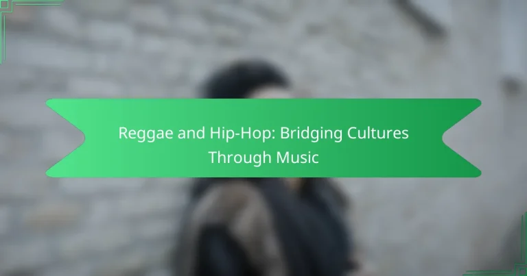 Reggae and Hip-Hop: Bridging Cultures Through Music